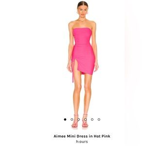 H:ours Pink Mini dress